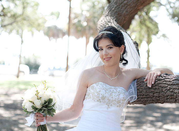 The bride portrait