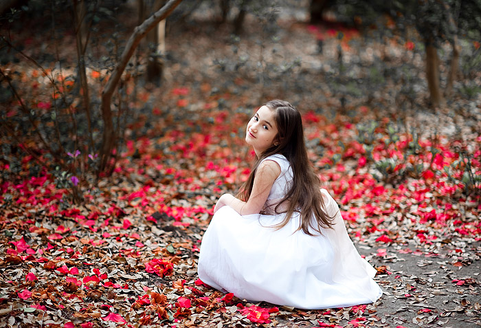 The girl at Magnolia Plantation and Gardens