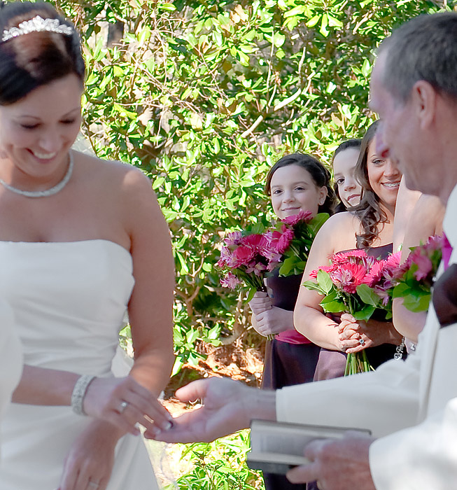 The wedding ceremony