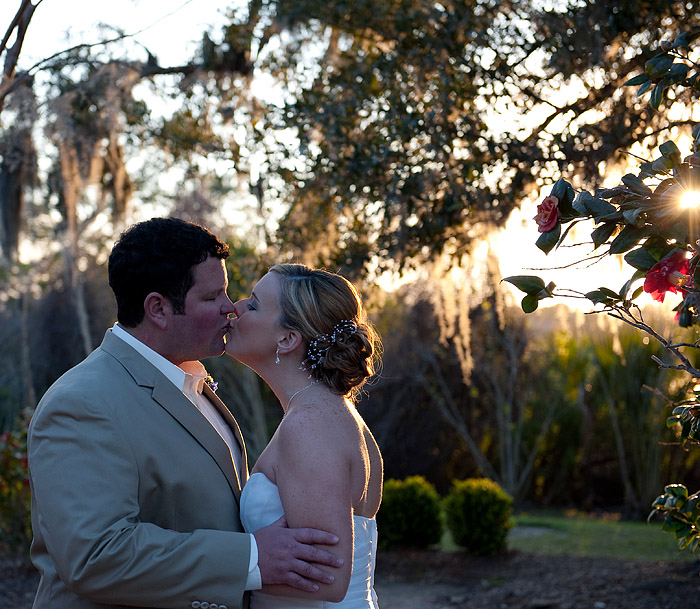 sunset kiss